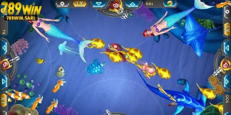 Bắn Cá Thần Tài 789Win - Chìm Đắm Đại Dương, Săn Quà Khủng 2 Đôi nét game bắn cá Thần Tài